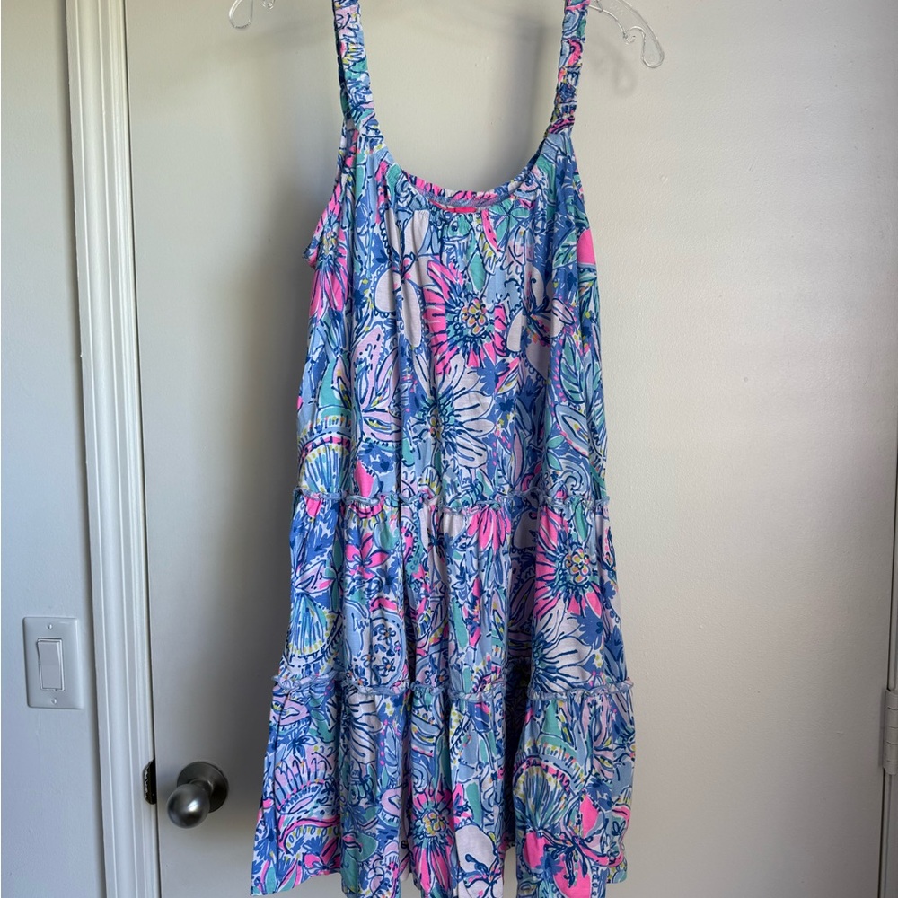 Lilly Pulitzer Loro Dress in Pop Up Got Your Back
